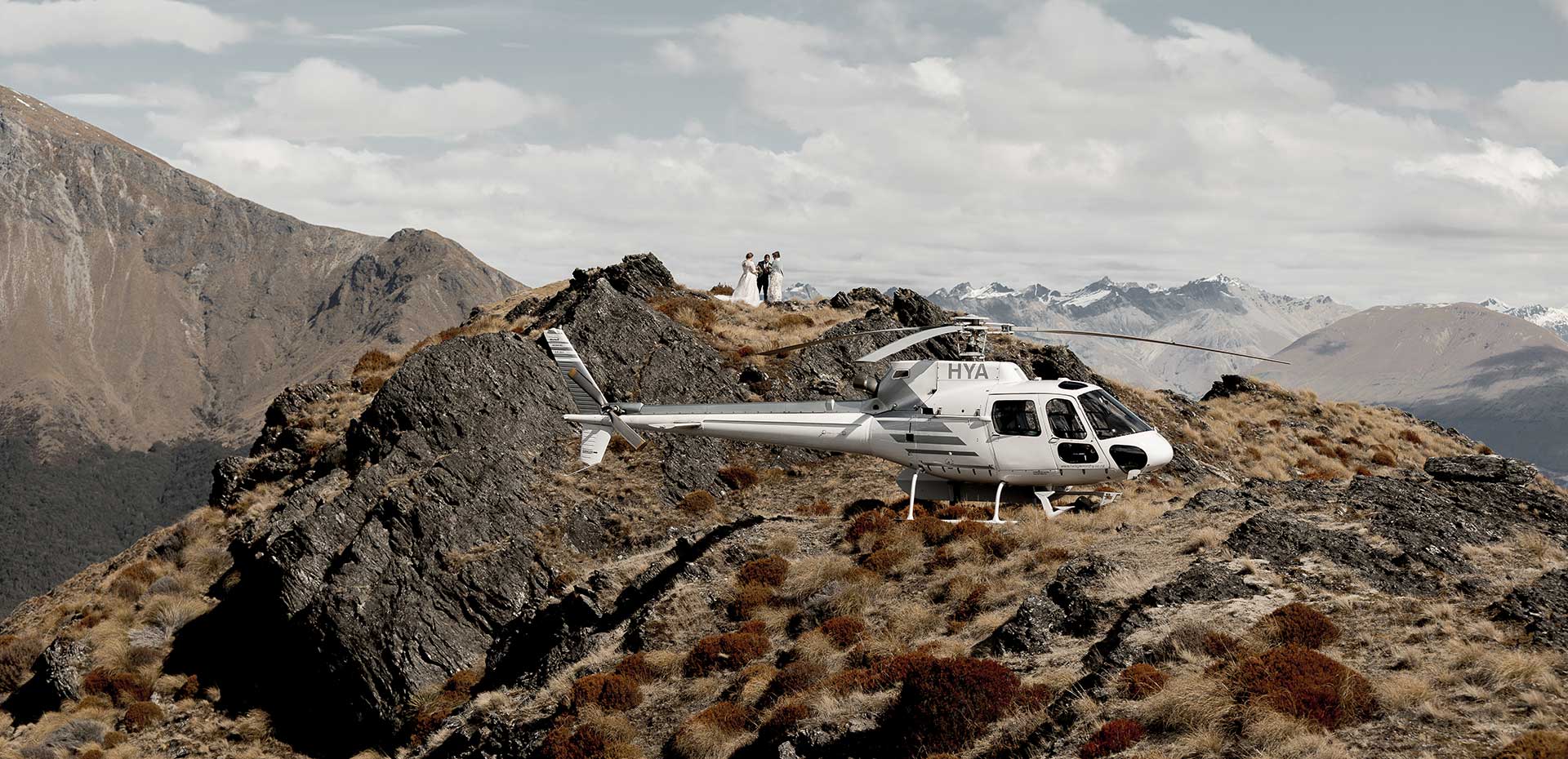 Heli Elopement to Mt Creighton near Glenorchy